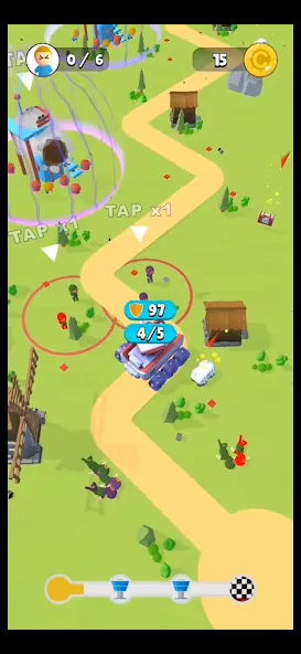 Troops Defence (Трупс Дефенс) [МОД: Деньги, Монеты и Меню MOD] Screenshot 1