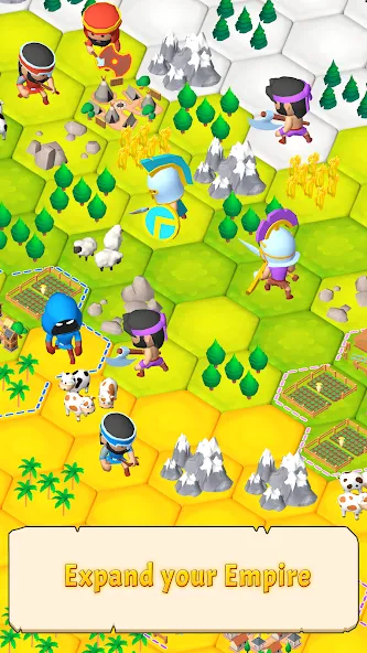Civilization Hex: Tribes Rise (Цивилизация Гекс) [МОД: Много монет, Открытые уровни и Мега MOD] Screenshot 4