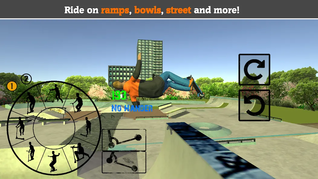 Scooter FE3D 2 (Скутер ФЭ3Д 2) [МОД: Меню, Бесконечные монеты и Открытые уровни] Screenshot 3