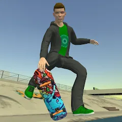 Скачать Skateboard FE3D 2 (Скейтборд 3D 2) [МОД: Много денег, Монет и Все открыто] | Взлом Skateboard FE3D 2 на Андроид