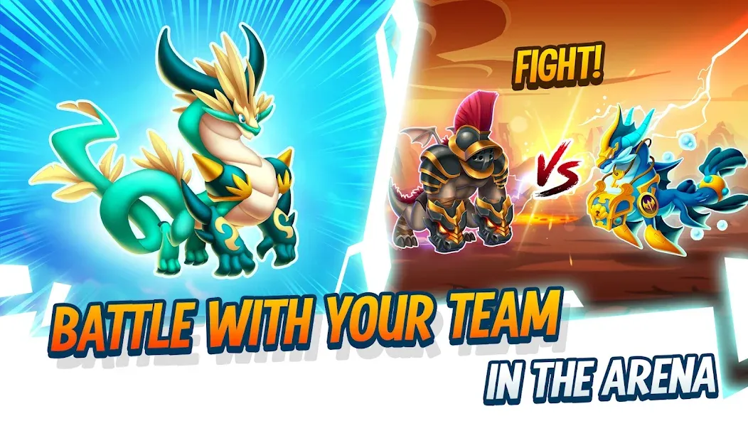 Dragon City: Mobile Adventure [МОД: Деньги, Монеты и Меню MOD] Screenshot 2