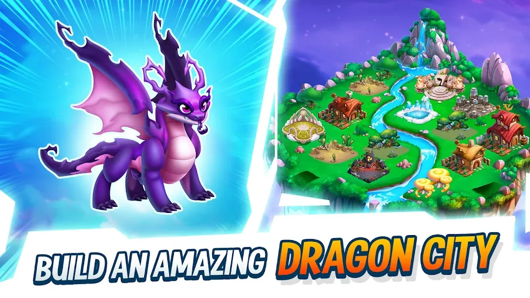 Dragon City: Mobile Adventure [МОД: Деньги, Монеты и Меню MOD] Screenshot 3