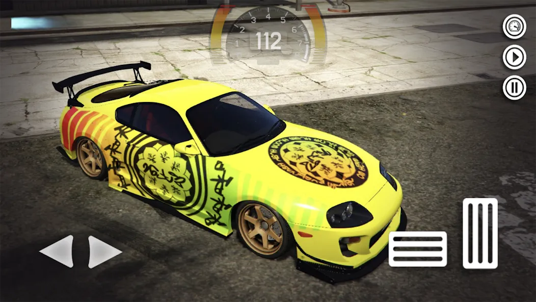 Tokyo Supra Drift Simulator [МОД: Деньги, Монеты и Меню MOD] Screenshot 1