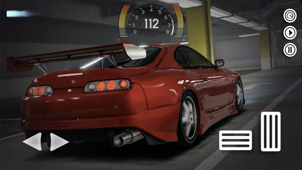 Tokyo Supra Drift Simulator [МОД: Деньги, Монеты и Меню MOD] Screenshot 3
