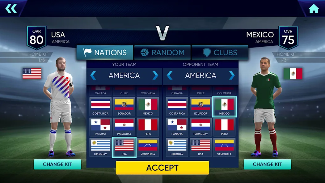 Soccer Cup 2024: Football Game (Футбольный кубок 2023) [МОД: Много монет, Открытые уровни и Мега MOD] Screenshot 1