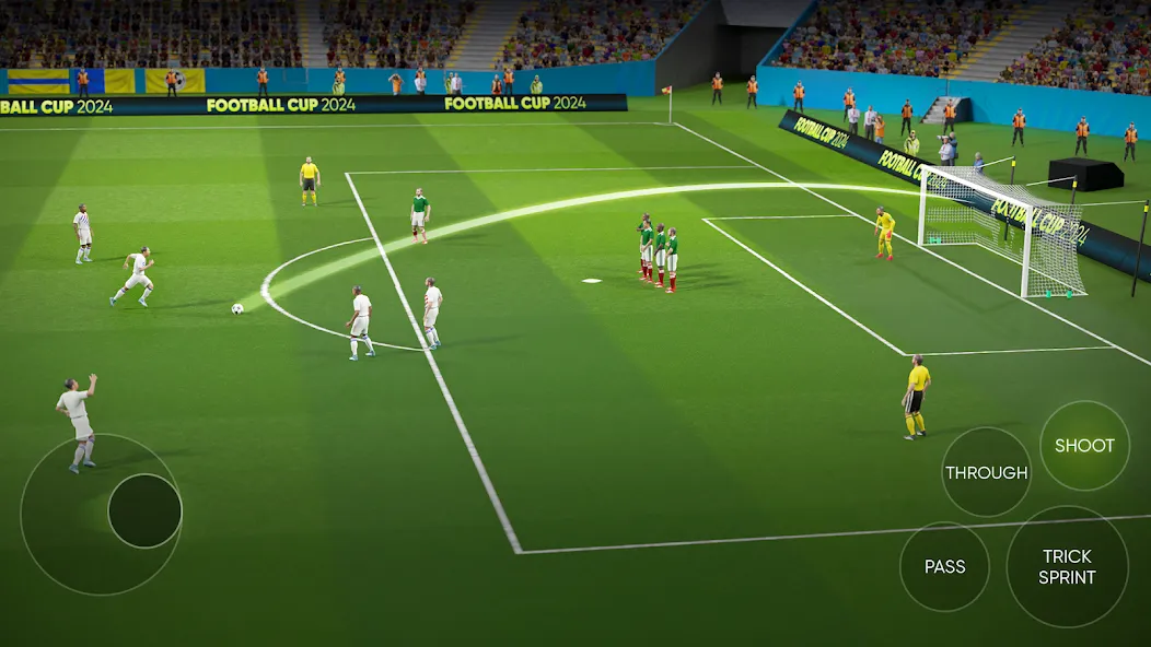 Soccer Cup 2024: Football Game (Футбольный кубок 2023) [МОД: Много монет, Открытые уровни и Мега MOD] Screenshot 5
