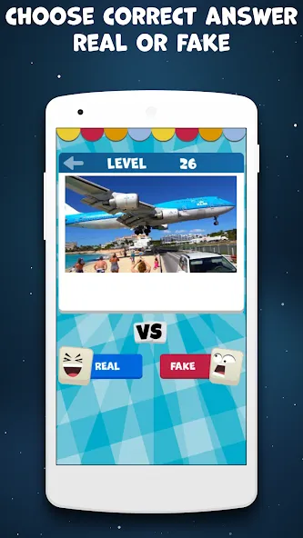 Real or Fake Test Quiz [МОД: Бесконечные деньги, Монеты и Мега MOD] Screenshot 2