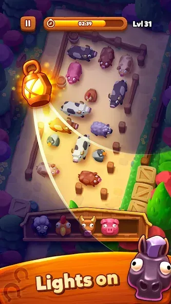 Farm Jam: Animal Parking Game (Фарм Джам) [МОД: Меню, Бесконечные монеты и Открытые уровни] Screenshot 5
