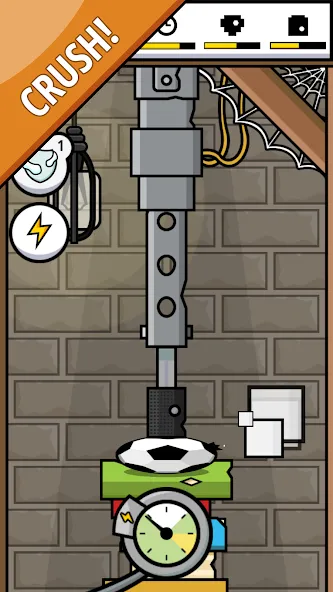 Hydraulic Press Pocket (Гидравлический пресс карманный) [МОД: Бесконечные деньги, Монеты и Мега MOD] Screenshot 1