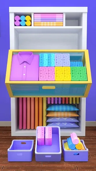 Fill the Closet: Organize Game (Фил зе Клозет) [МОД: Все открыто, Дополнительные деньги и Меню MOD] Screenshot 3
