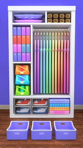 Fill the Closet: Organize Game (Фил зе Клозет) [МОД: Все открыто, Дополнительные деньги и Меню MOD] Screenshot 4