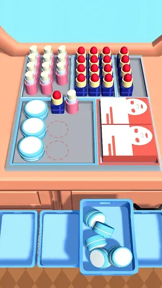 Fill Up Fridge：Organizing Game [МОД: Много денег, Монет и Все открыто] Screenshot 3