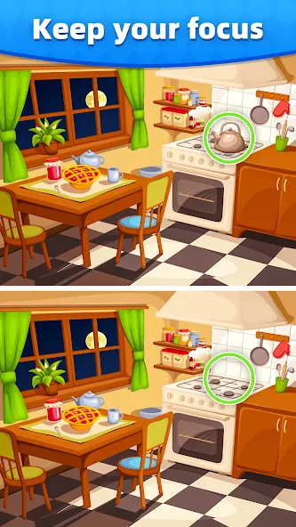 Differences, Find Difference [МОД: Деньги, Монеты и Меню MOD] Screenshot 4