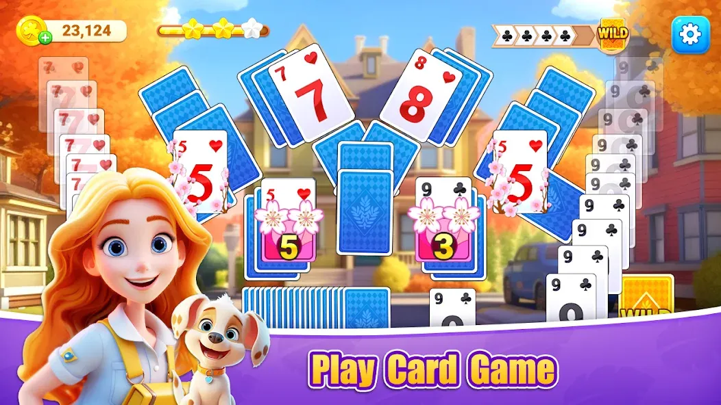 Fish Solitaire™ TriPeaks [МОД: Деньги, Монеты и Меню MOD] Screenshot 2