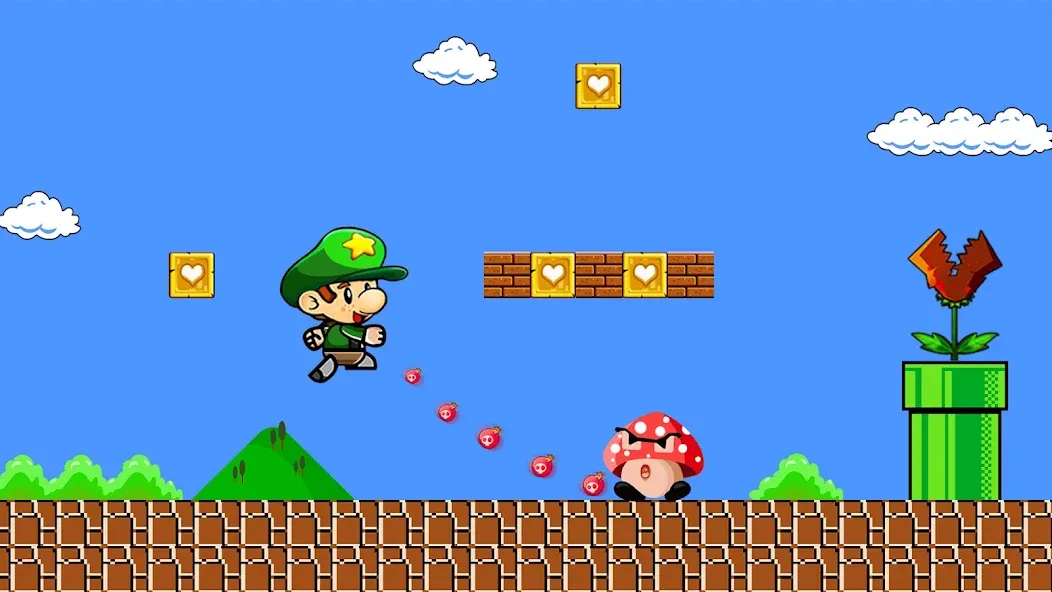 Bob's World - Super Bob Run (Боб Ворлд) [МОД: Бесконечные деньги, Монеты и Мега MOD] Screenshot 1