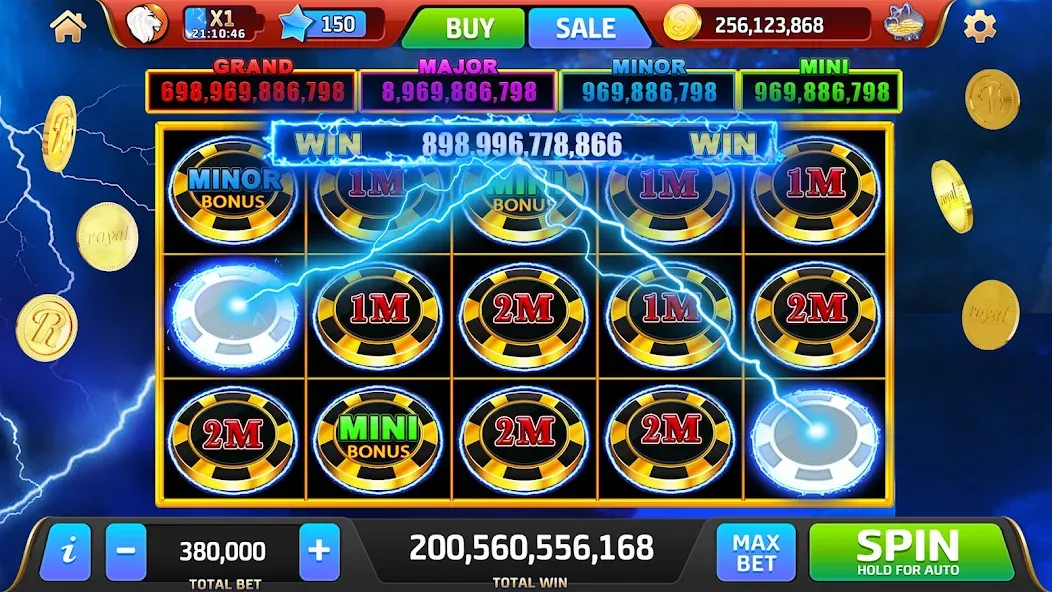 Royal Jackpot Casino Machines (Роял Джекпот Казино Машины) [МОД: Деньги, Монеты и Меню MOD] Screenshot 3
