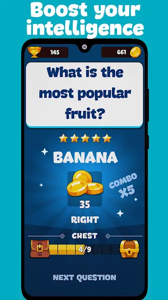 Trivia Quiz: Fun Offline Games [МОД: Деньги, Монеты и Меню MOD] Screenshot 5