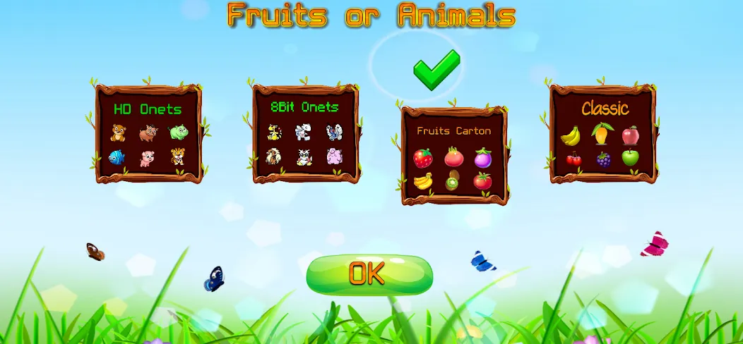 Link fruits - fruit match pair [МОД: Много денег, Монет и Все открыто] Screenshot 2