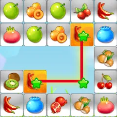 Скачать Link fruits - fruit match pair [МОД: Много денег, Монет и Все открыто] | Взлом Link fruits - fruit match pair на Андроид