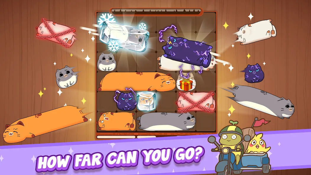 Haru Cats: Cute Sliding Puzzle (Хару Кэтс) [МОД: Много денег, Монет и Все открыто] Screenshot 3