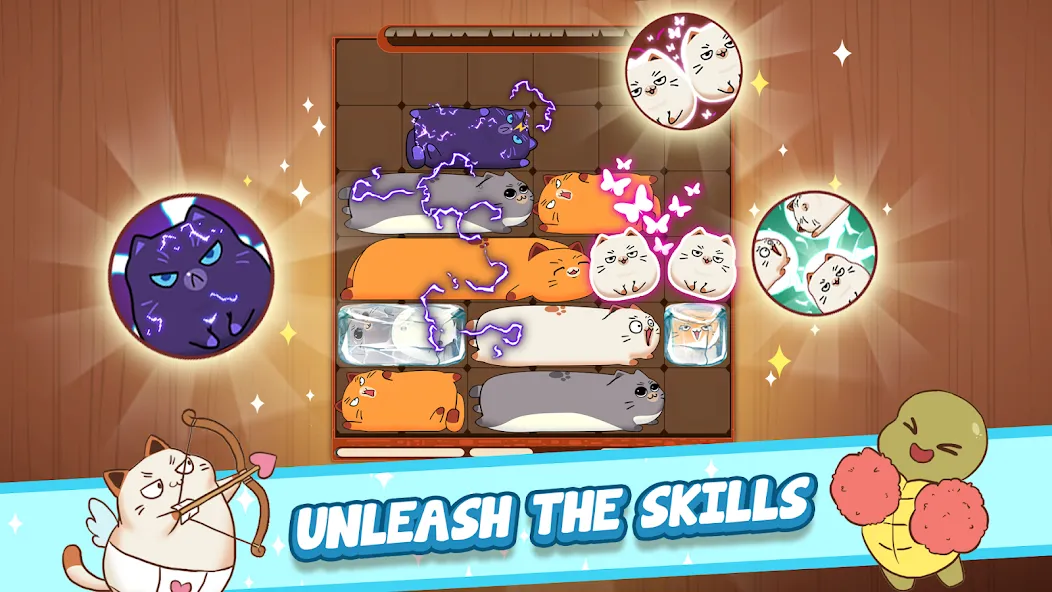 Haru Cats: Cute Sliding Puzzle (Хару Кэтс) [МОД: Много денег, Монет и Все открыто] Screenshot 4