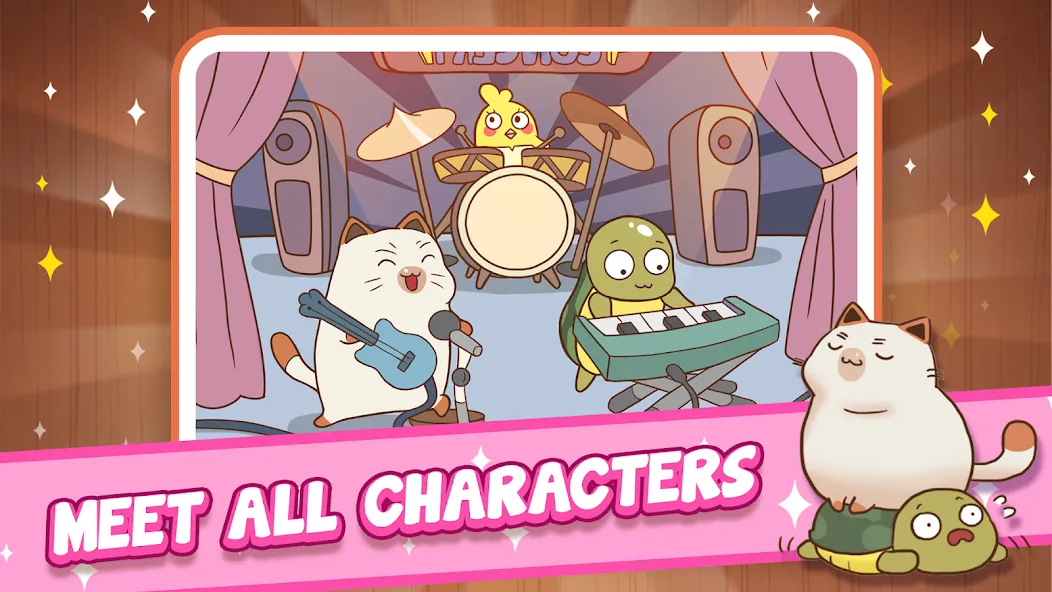 Haru Cats: Cute Sliding Puzzle (Хару Кэтс) [МОД: Много денег, Монет и Все открыто] Screenshot 5