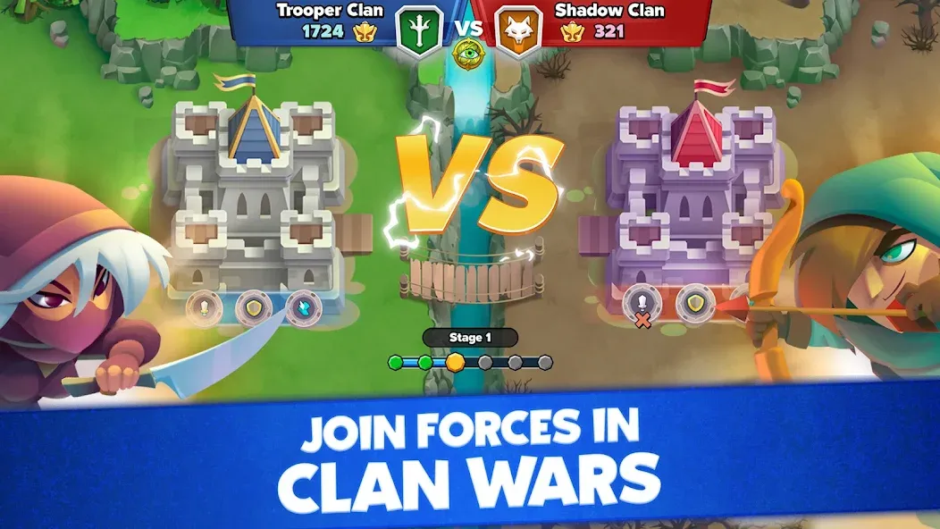 Top Troops: Adventure RPG (Топ Трупс) [МОД: Деньги, Монеты и Меню MOD] Screenshot 2