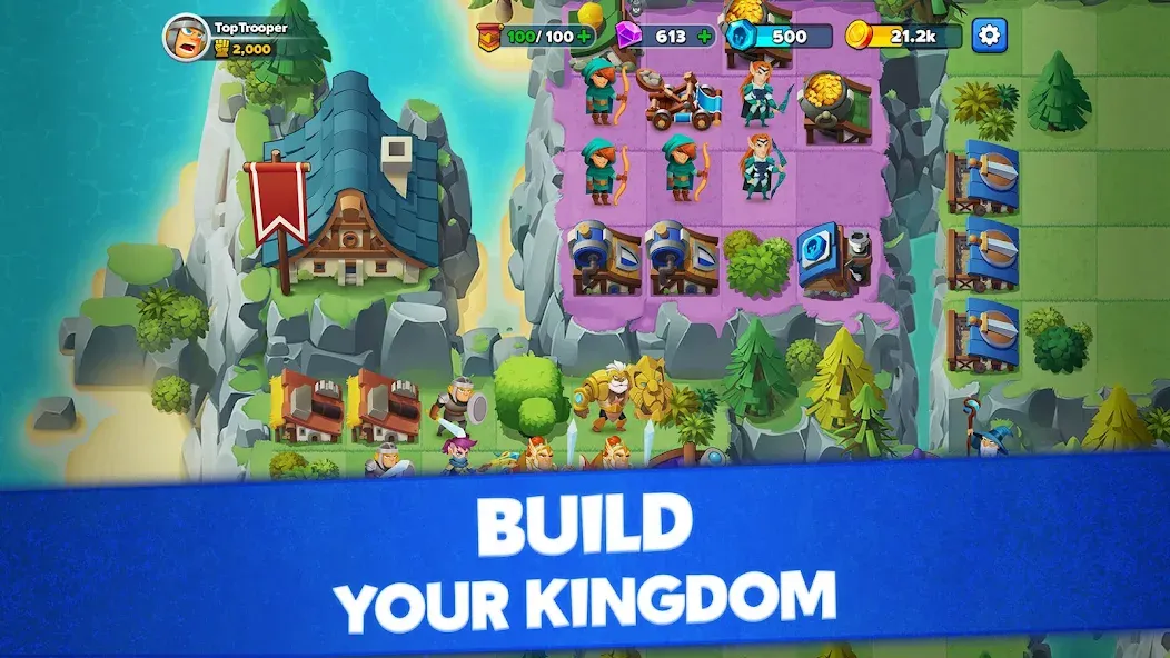 Top Troops: Adventure RPG (Топ Трупс) [МОД: Деньги, Монеты и Меню MOD] Screenshot 4