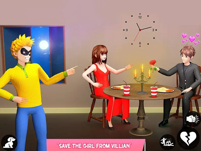 Save the Date 3D: Life Games (Сейв зе Дэйт 3Д) [МОД: Все открыто, Дополнительные деньги и Меню MOD] Screenshot 5