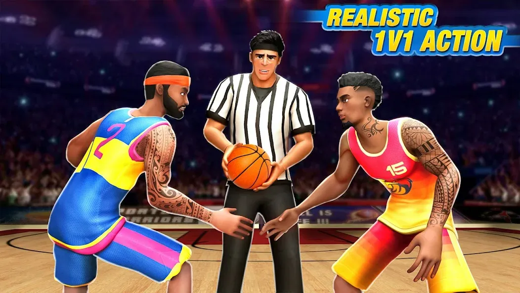 Dunk Smash: Basketball Games (Баскетбольные игры) [МОД: Бесконечные деньги, Монеты и Мега MOD] Screenshot 4