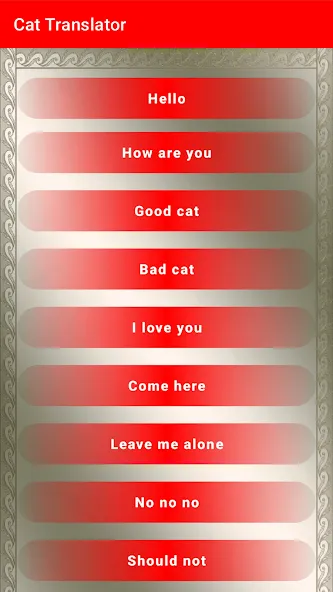 Translator for Cats Prank [МОД: Бесконечные деньги, Монеты и Мега MOD] Screenshot 2