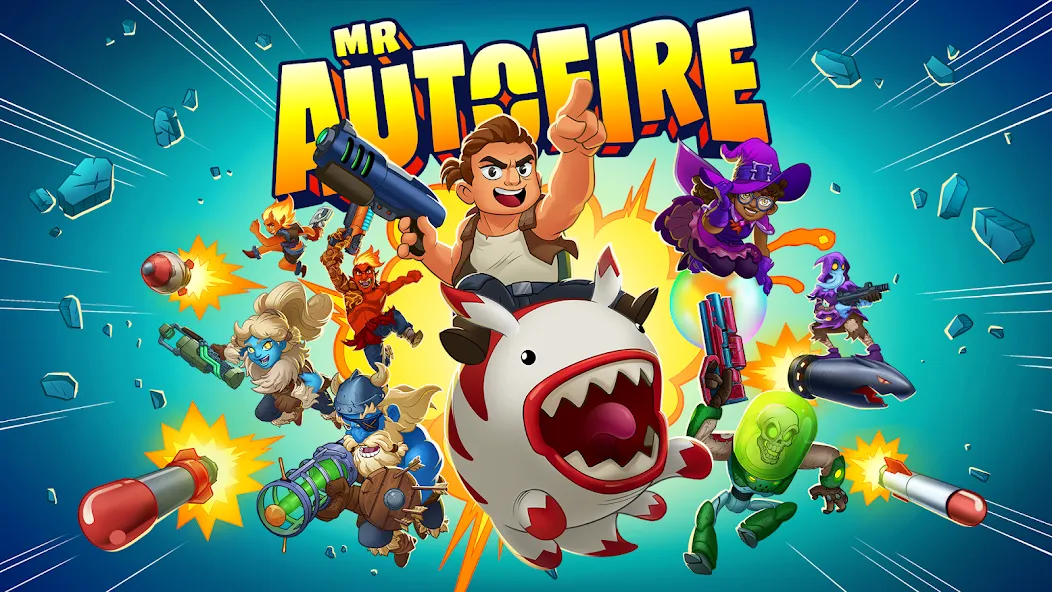 Mr Autofire (Мистер Отофайр) [МОД: Бесконечные деньги, Монеты и Мега MOD] Screenshot 5