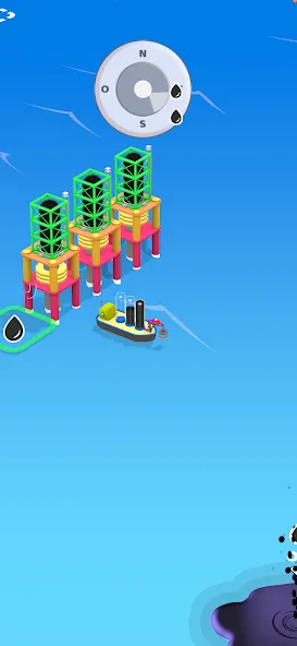 Oil Master: Sea Extraction (Ойл Мастер) [МОД: Деньги, Монеты и Меню MOD] Screenshot 2