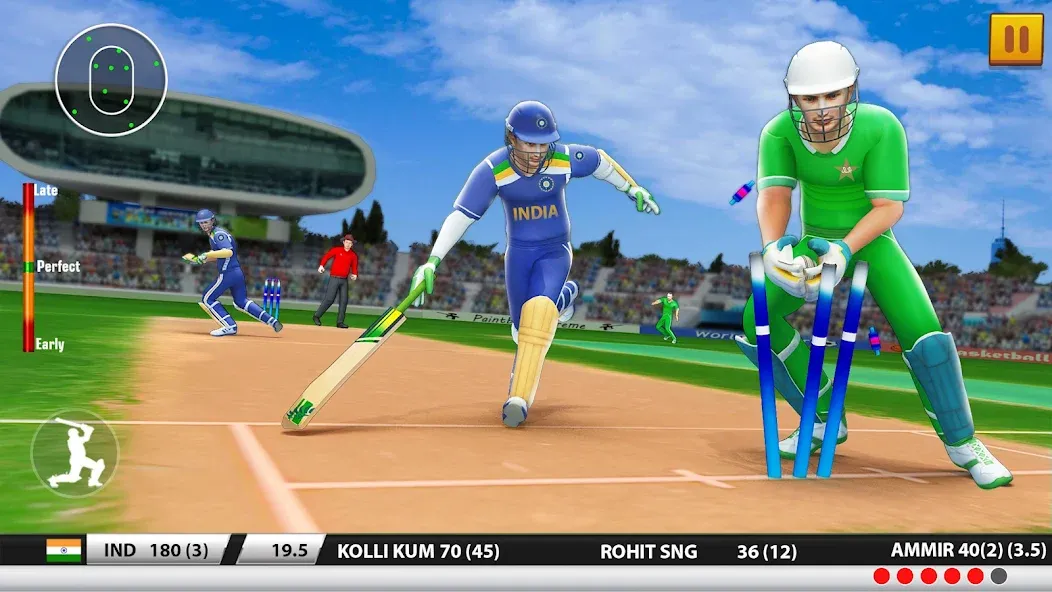 World Cricket Games :T20 Cup (Ворлд Крикет Геймс) [МОД: Много монет, Открытые уровни и Мега MOD] Screenshot 1