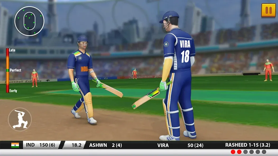 World Cricket Games :T20 Cup (Ворлд Крикет Геймс) [МОД: Много монет, Открытые уровни и Мега MOD] Screenshot 4