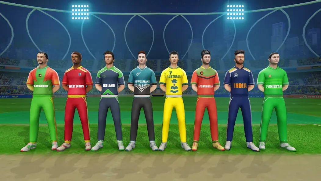 World Cricket Games :T20 Cup (Ворлд Крикет Геймс) [МОД: Много монет, Открытые уровни и Мега MOD] Screenshot 5