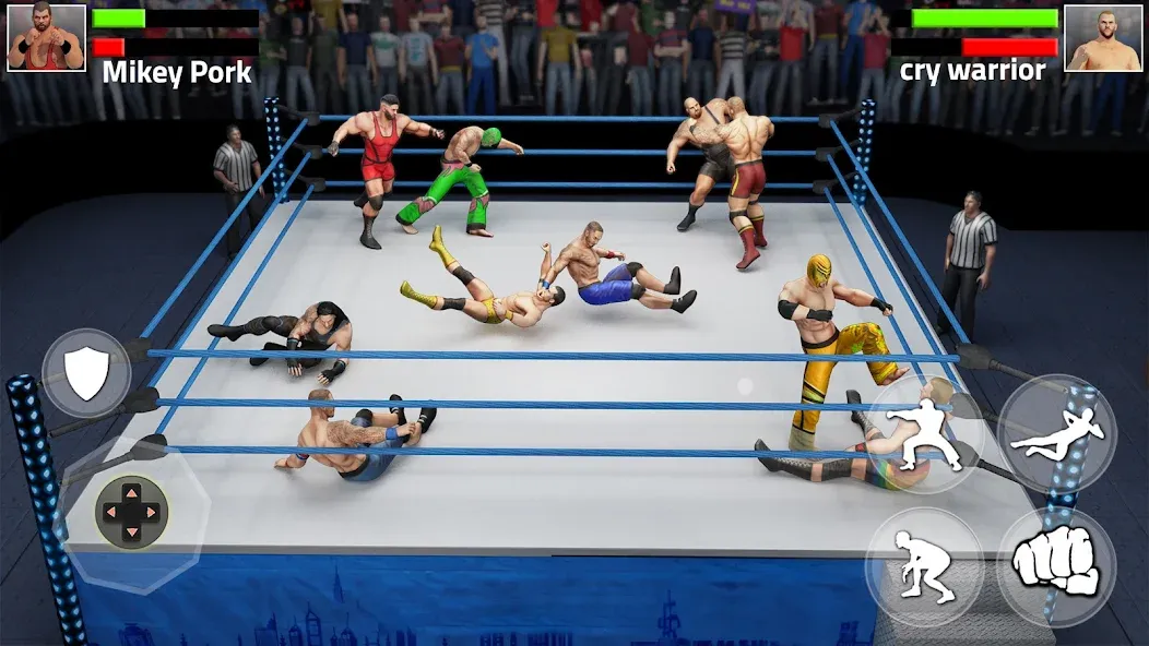 Tag Team Wrestling Game (Таг Тим Реслинг Гейм) [МОД: Много денег, Монет и Все открыто] Screenshot 2