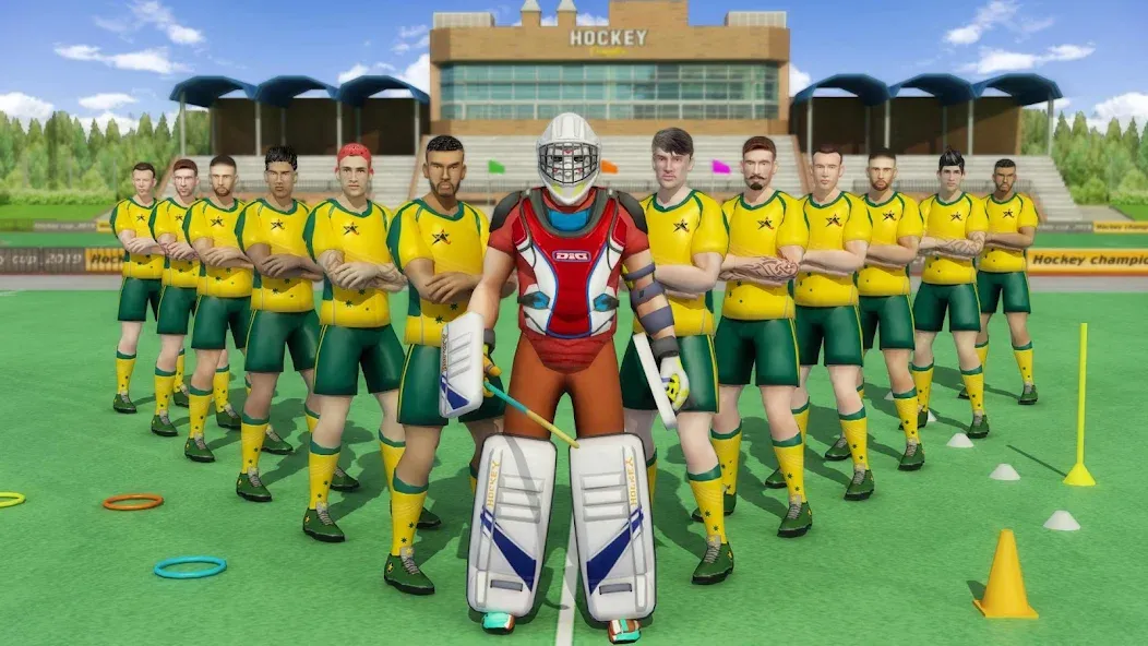 Field Hockey Game (Филдхоккей игра) [МОД: Деньги, Монеты и Меню MOD] Screenshot 4