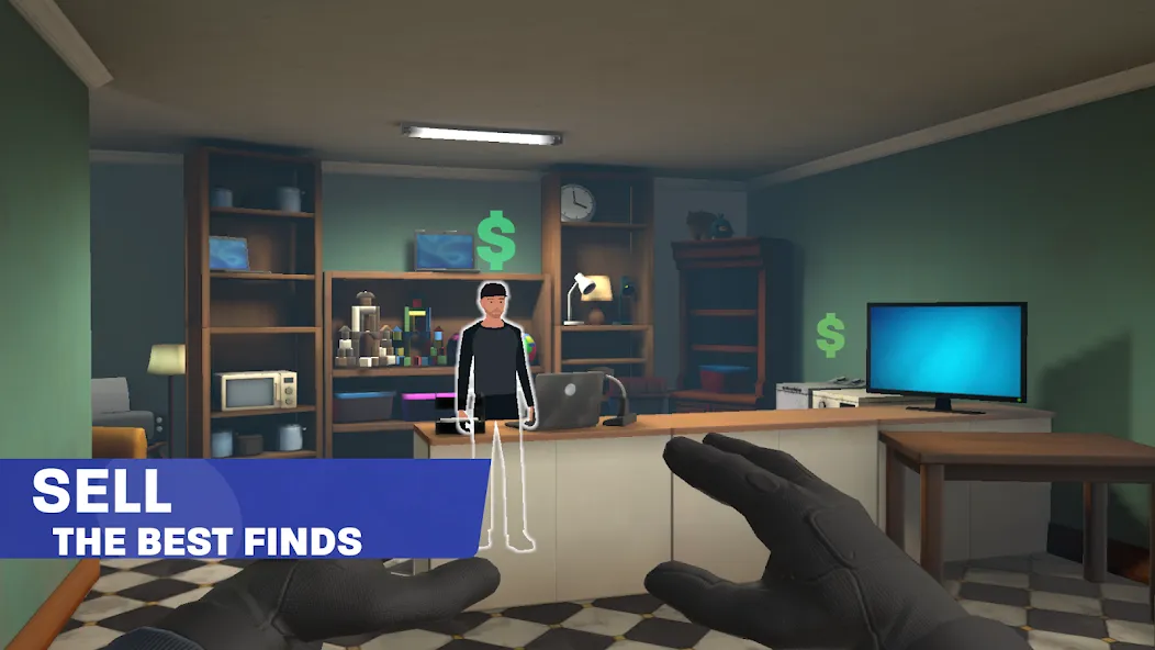 Thief Simulator: Sneak & Steal (Симулятор вора) [МОД: Много денег, Монет и Все открыто] Screenshot 5