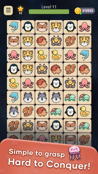 Connect Animal (Коннект Энимал) [МОД: Бесконечные деньги, Монеты и Мега MOD] Screenshot 1