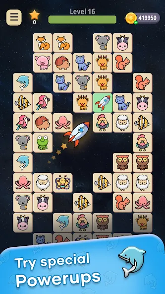 Connect Animal (Коннект Энимал) [МОД: Бесконечные деньги, Монеты и Мега MOD] Screenshot 3