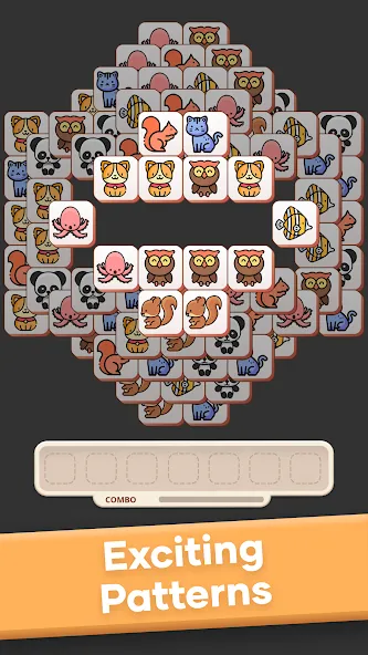 Match Animal [МОД: Бесконечные деньги, Монеты и Мега MOD] Screenshot 2