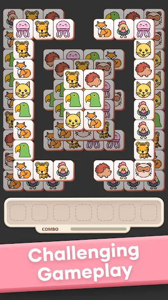 Match Animal [МОД: Бесконечные деньги, Монеты и Мега MOD] Screenshot 3