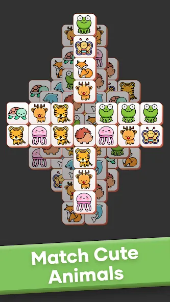 Match Animal [МОД: Бесконечные деньги, Монеты и Мега MOD] Screenshot 4