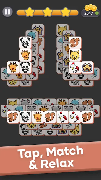 Match Animal [МОД: Бесконечные деньги, Монеты и Мега MOD] Screenshot 5