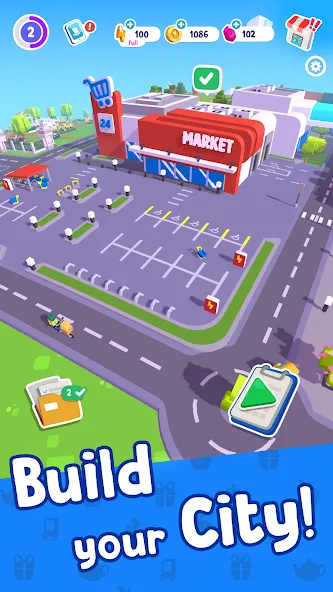 Merge Mayor - Match Puzzle (Мэрдж Мэер) [МОД: Все открыто, Дополнительные деньги и Меню MOD] Screenshot 1
