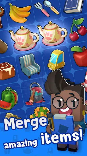 Merge Mayor - Match Puzzle (Мэрдж Мэер) [МОД: Все открыто, Дополнительные деньги и Меню MOD] Screenshot 4
