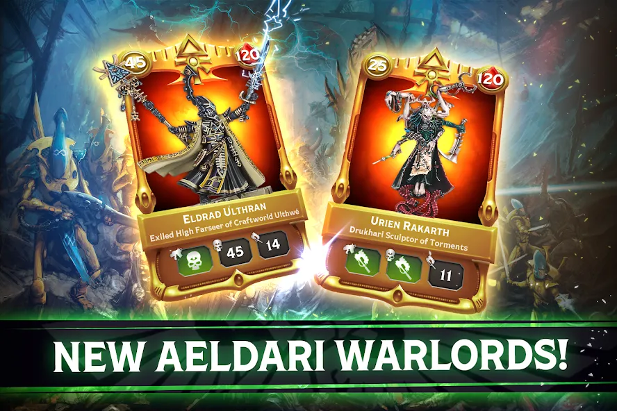 Warhammer Combat Cards - 40K (Вархаммер Комбат Кардс) [МОД: Деньги, Монеты и Меню MOD] Screenshot 4