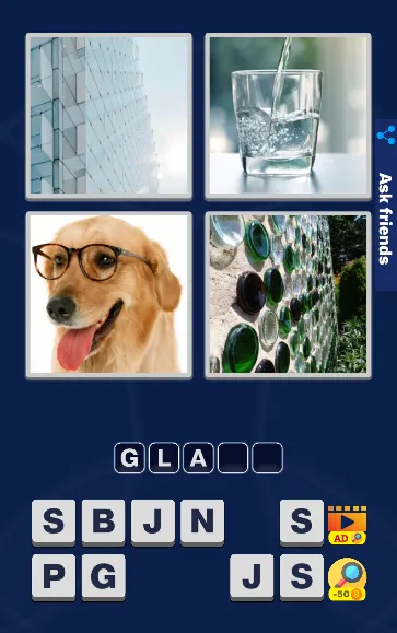 4 Pics 1 Word Quiz Game [МОД: Меню, Бесконечные монеты и Открытые уровни] Screenshot 1