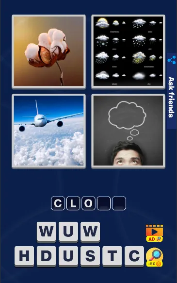 4 Pics 1 Word Quiz Game [МОД: Меню, Бесконечные монеты и Открытые уровни] Screenshot 3